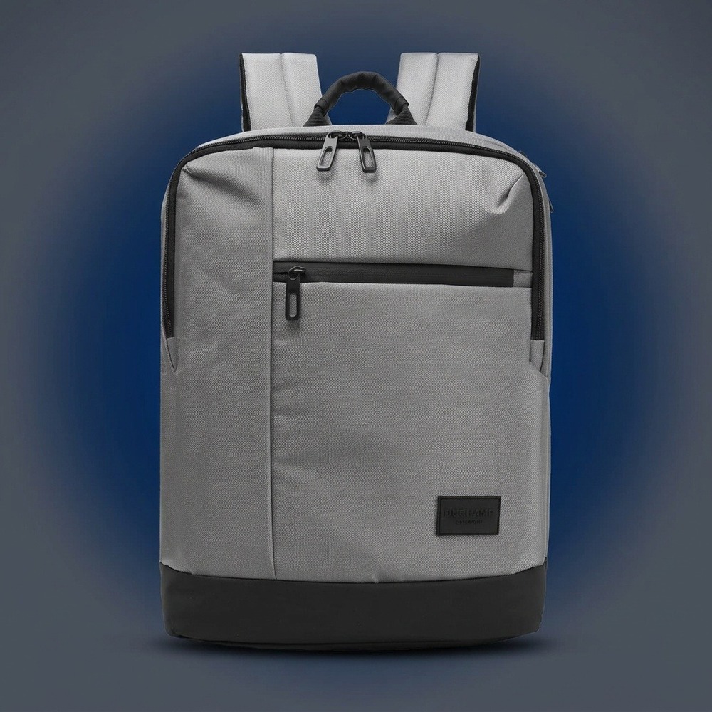 Duchamp London Laptop Backpack Steel Gray 15 Inch Padded Bag NWT